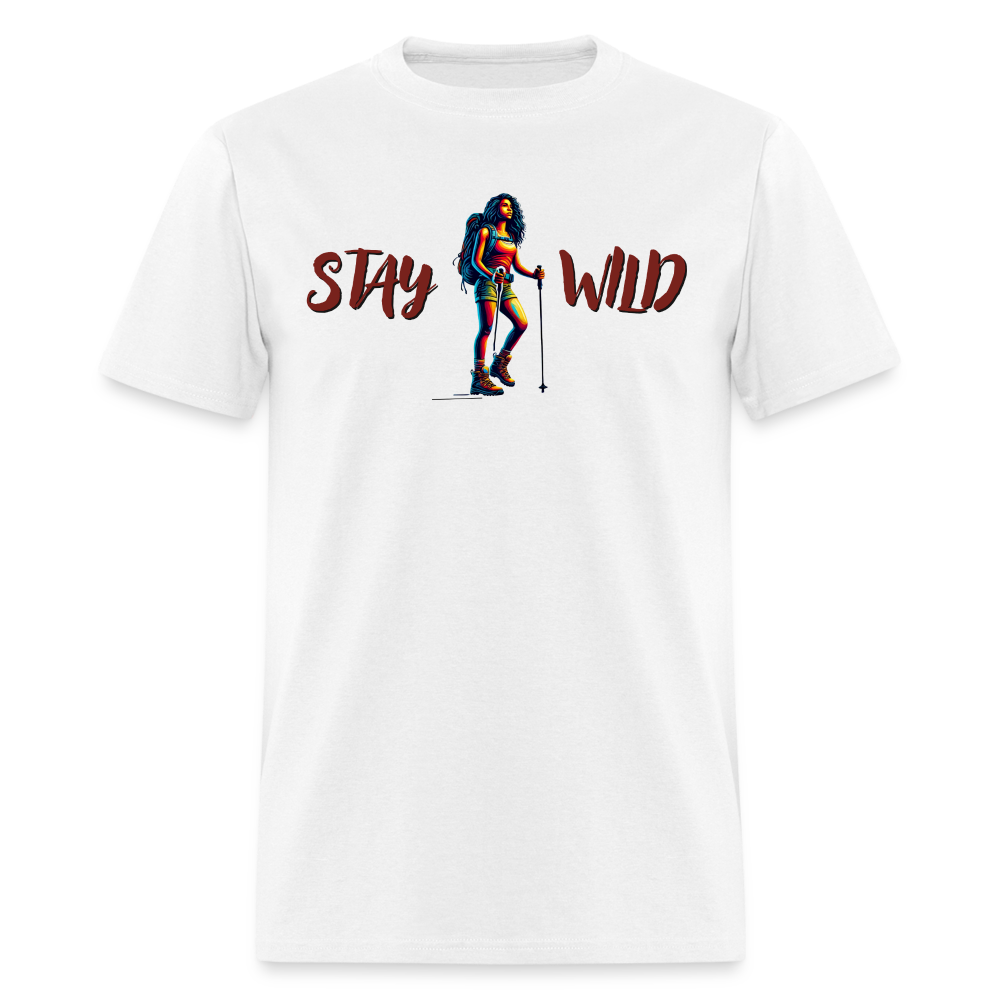 Stay Wild - Unisex Classic T-Shirt - white