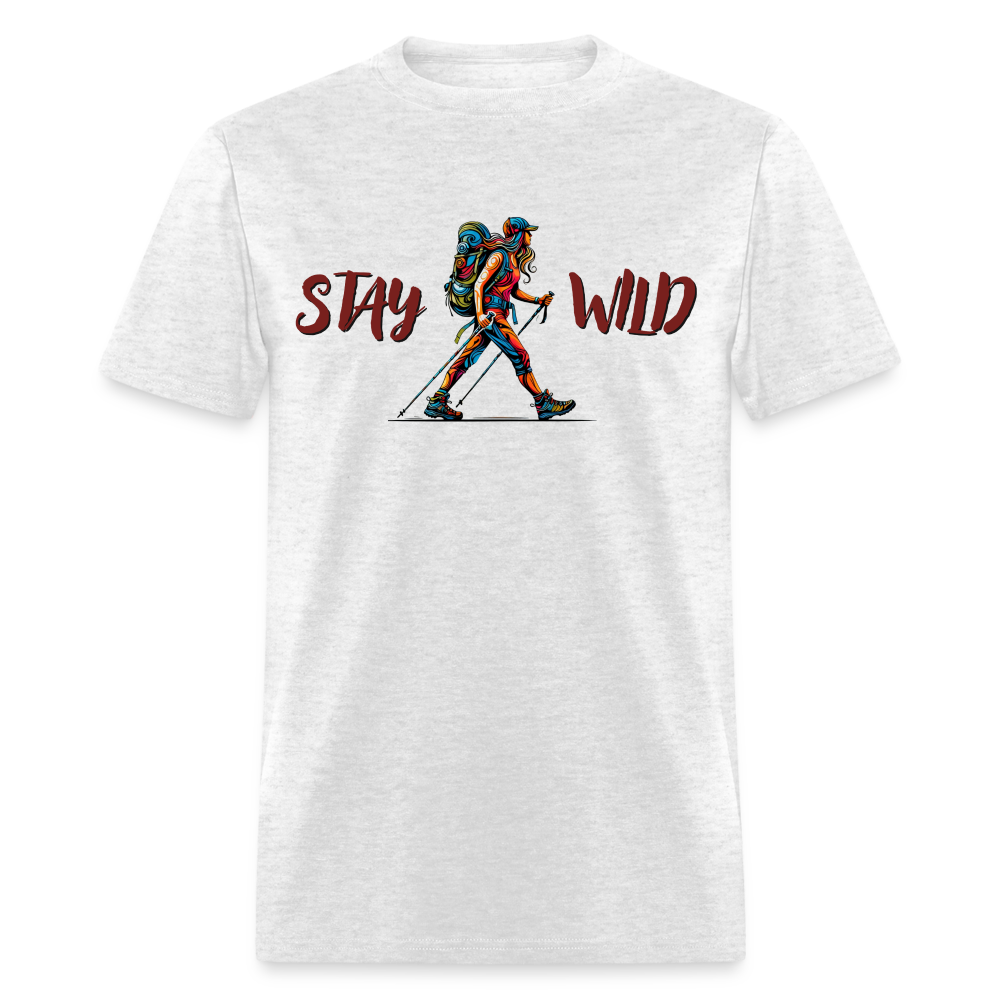 Stay Wild - Unisex Classic T-Shirt - light heather gray