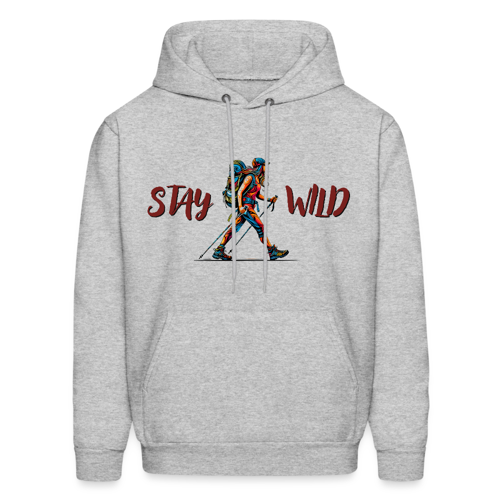 Stay Wild - Unisex Hoodie - heather gray