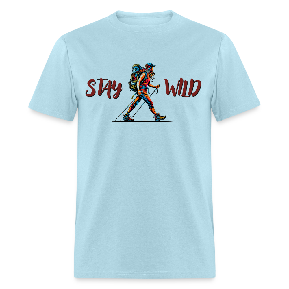 Stay Wild - Unisex Classic T-Shirt - powder blue