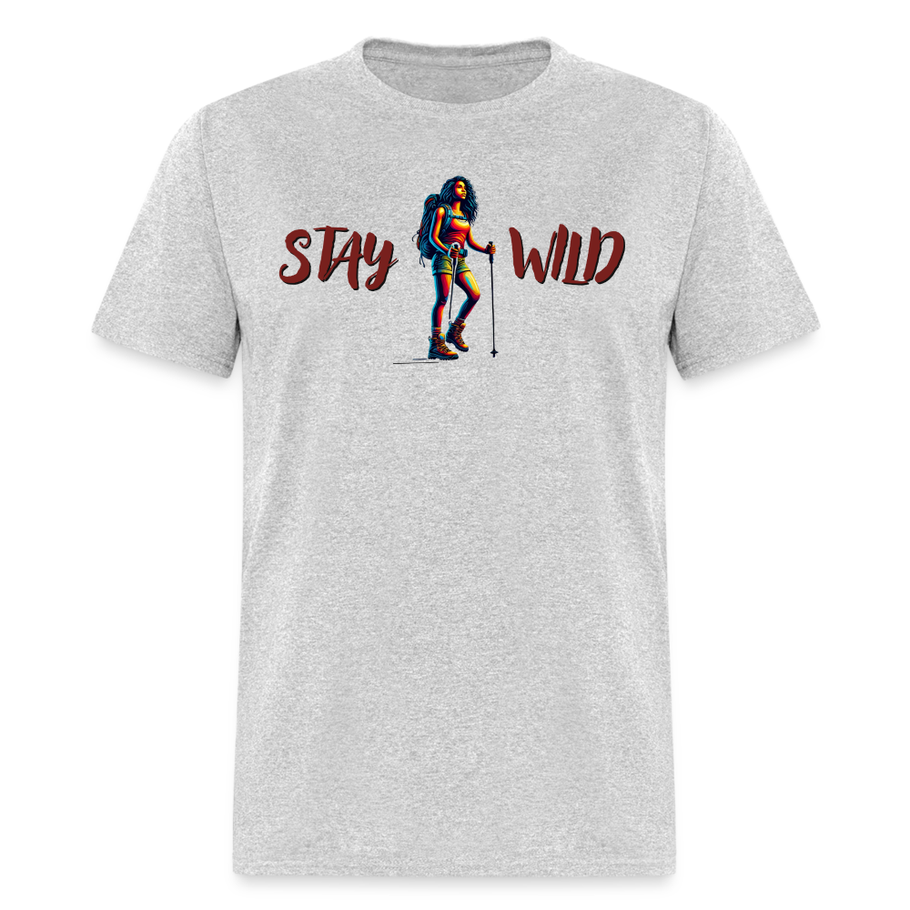 Stay Wild - Unisex Classic T-Shirt - heather gray
