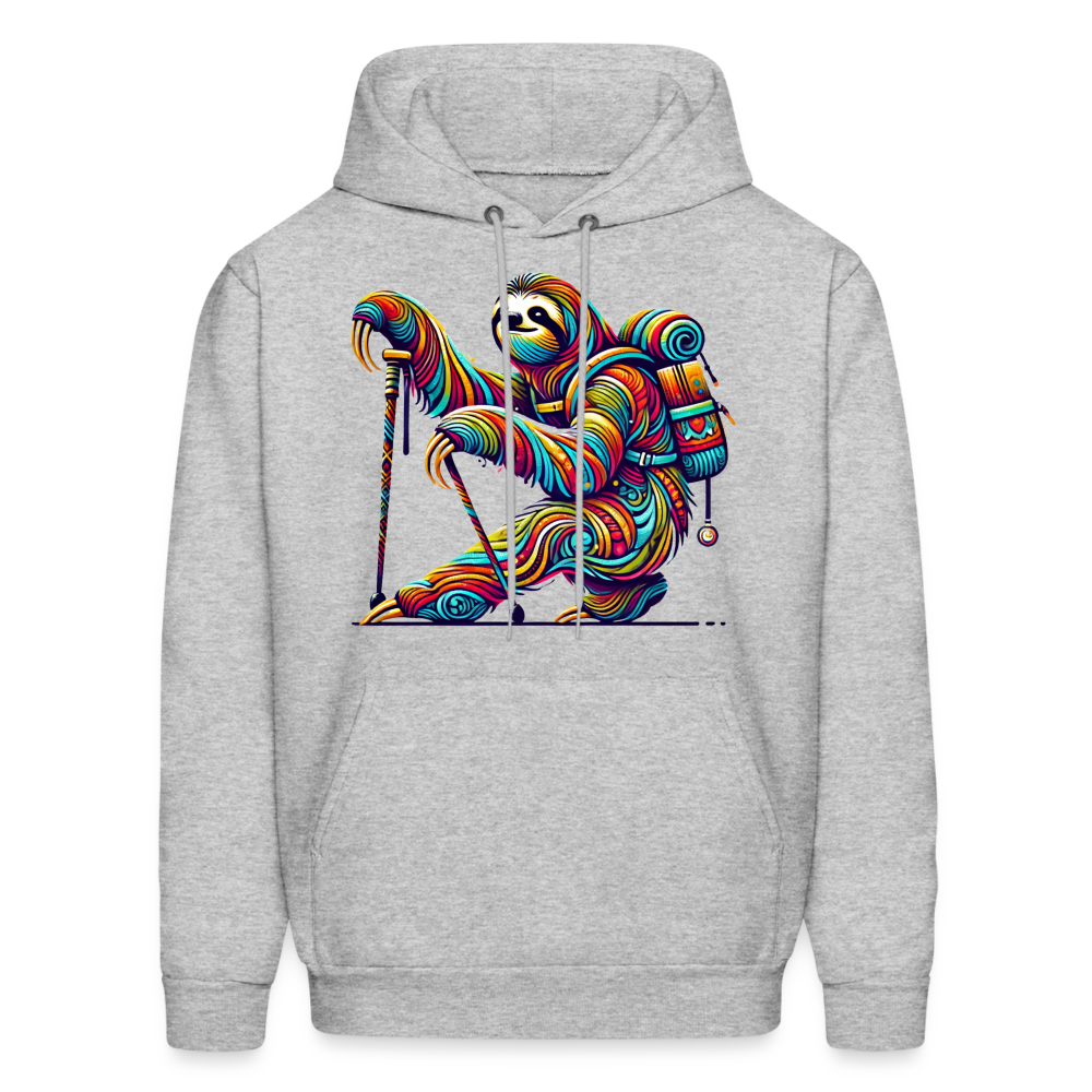 Psychedelic Sloth - Unisex Hoodie - heather gray