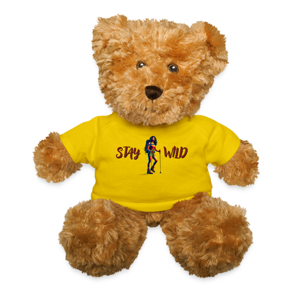 Stay Wild - Teddy Bear - yellow