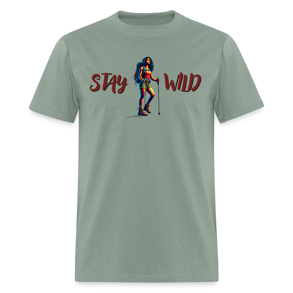Stay Wild - Unisex Classic T-Shirt - sage