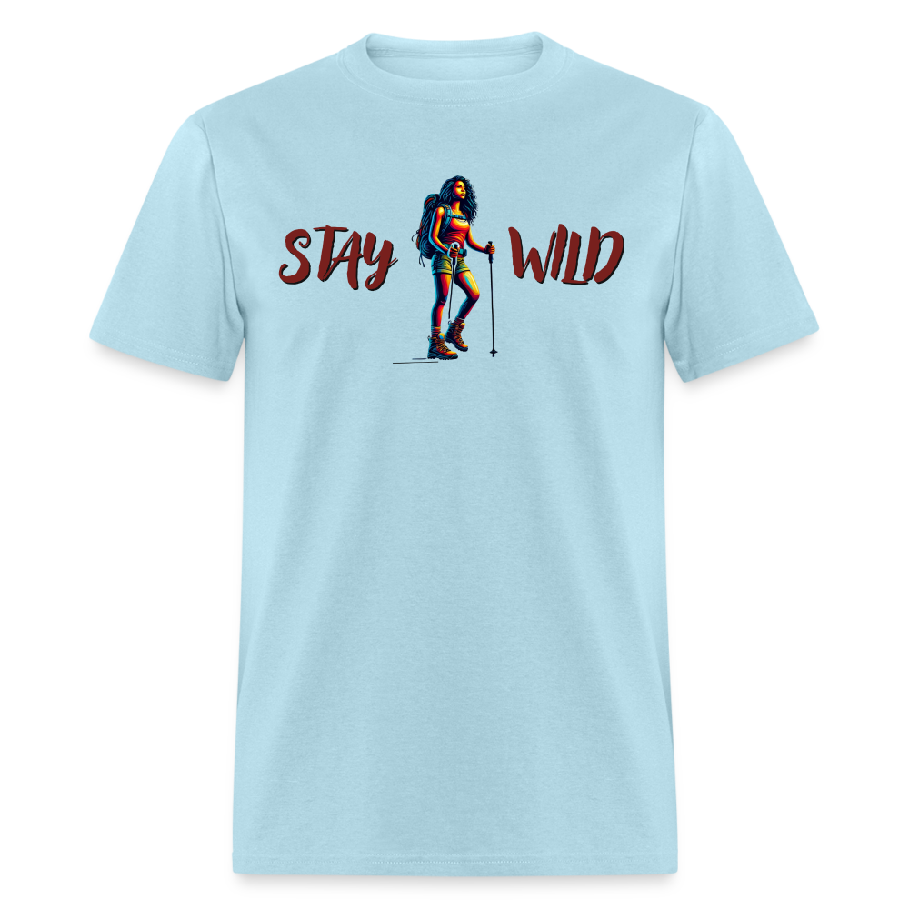 Stay Wild - Unisex Classic T-Shirt - powder blue