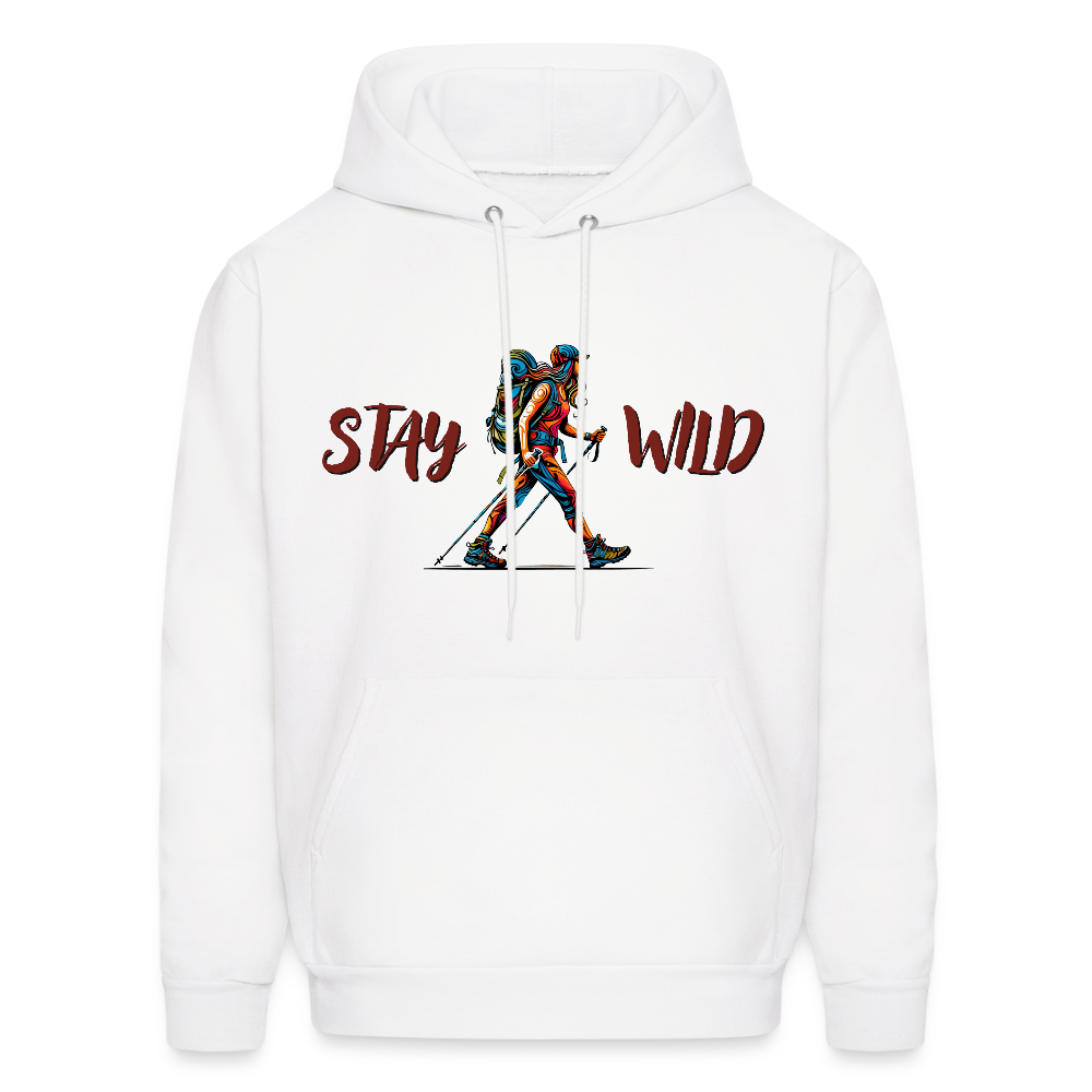 Stay Wild - Unisex Hoodie - white