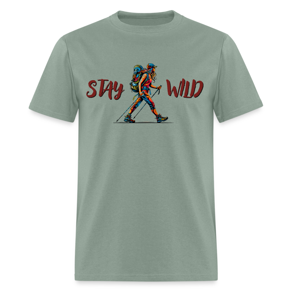 Stay Wild - Unisex Classic T-Shirt - sage