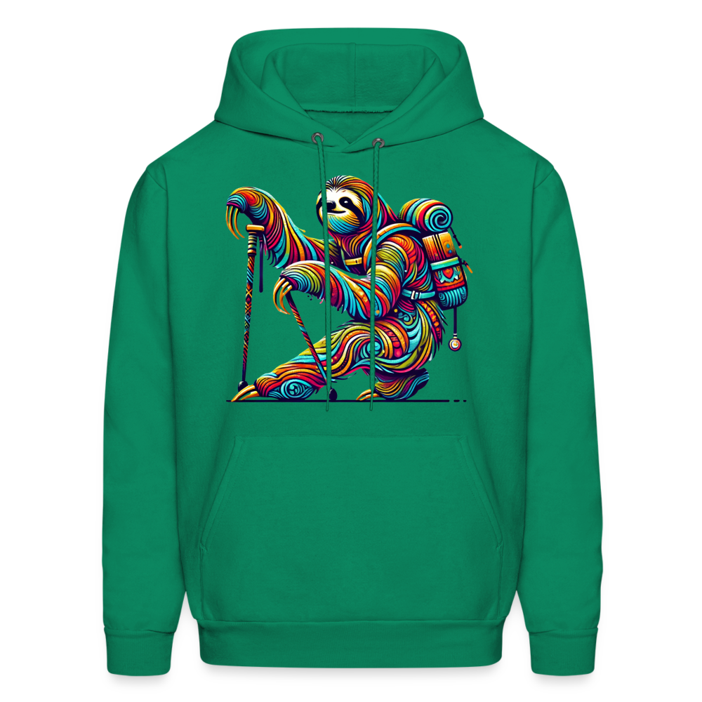 Psychedelic Sloth - Unisex Hoodie - kelly green