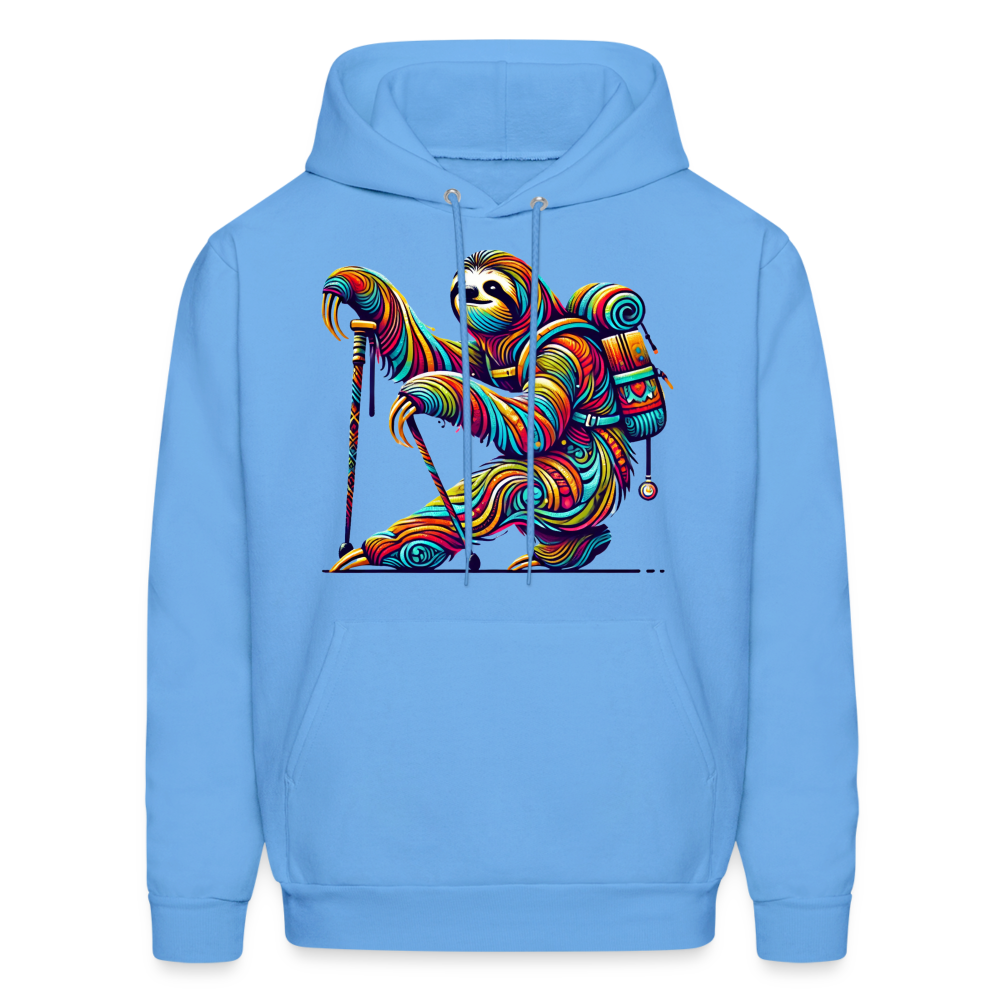 Psychedelic Sloth - Unisex Hoodie - carolina blue