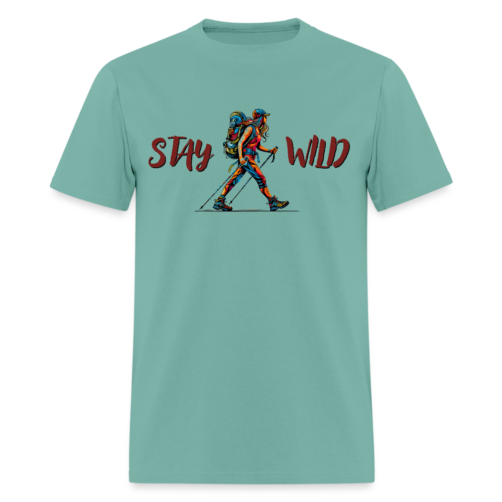 Stay Wild - Unisex Classic T-Shirt - aquatic