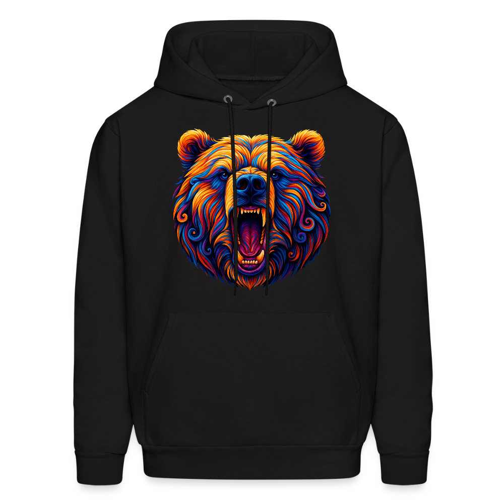 Psychedelic Bear - Unisex Hoodie - black