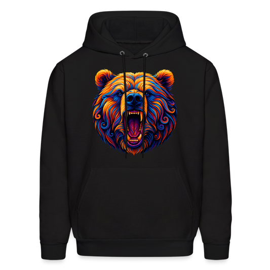 Psychedelic Bear - Unisex Hoodie - black