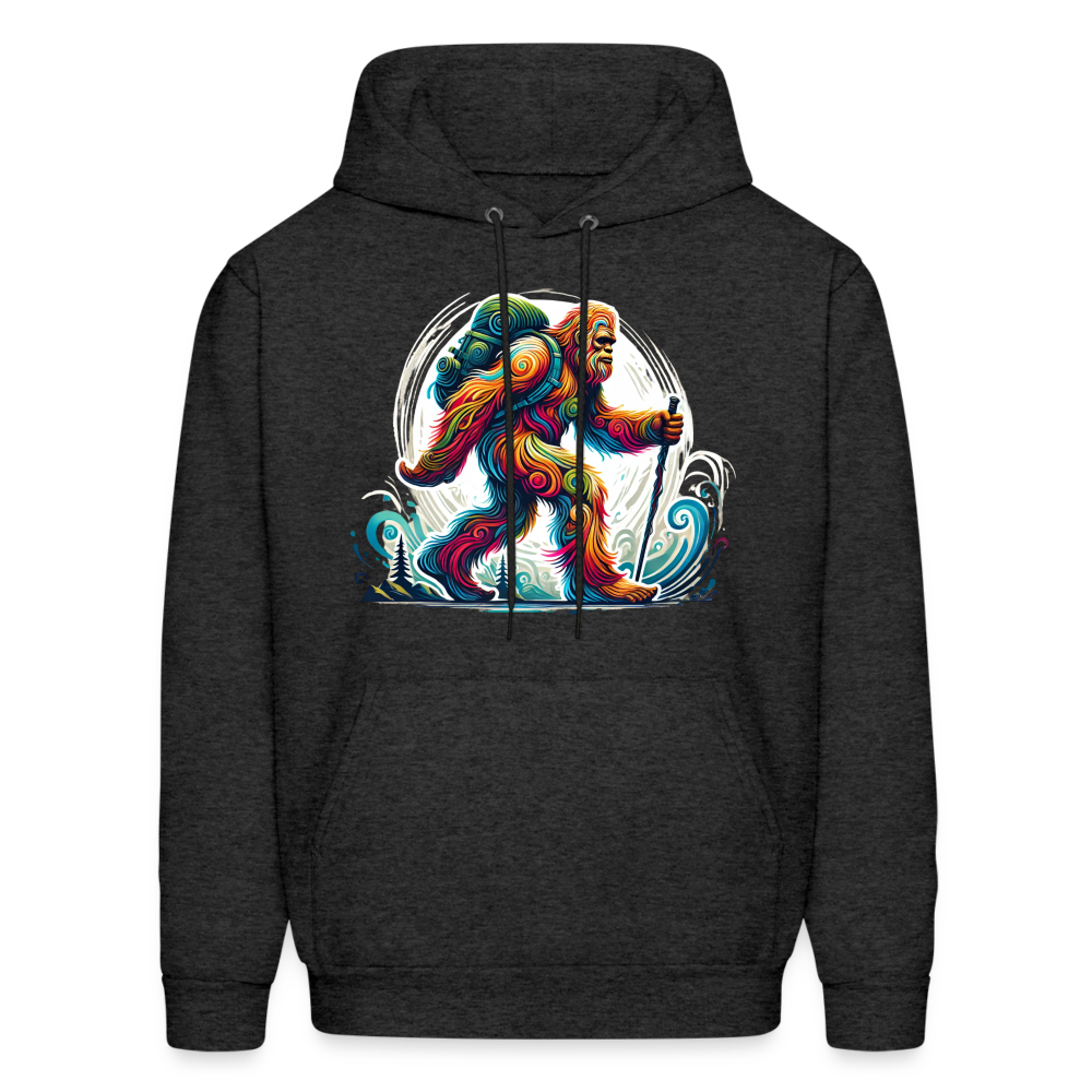 Psychedelic Bigfoot - Unisex Hoodie - charcoal grey