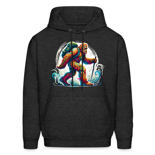 Psychedelic Bigfoot - Unisex Hoodie - charcoal grey