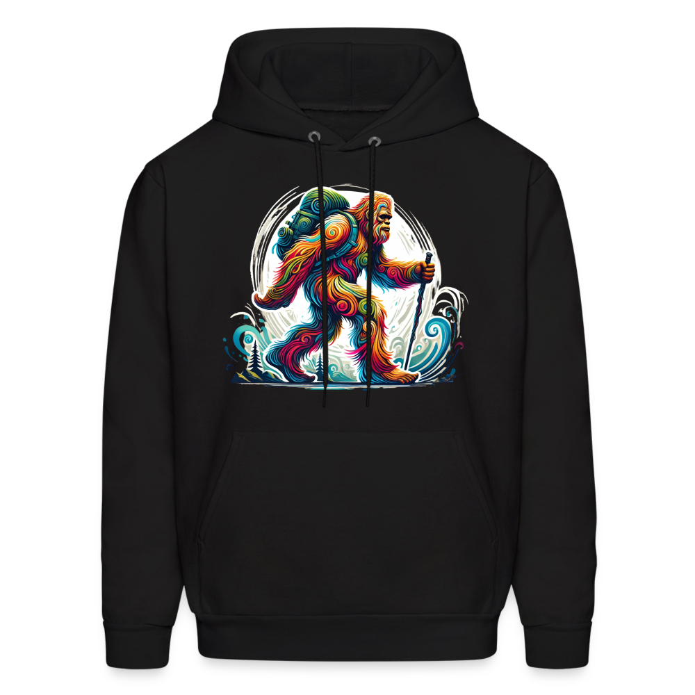 Psychedelic Bigfoot - Unisex Hoodie - black