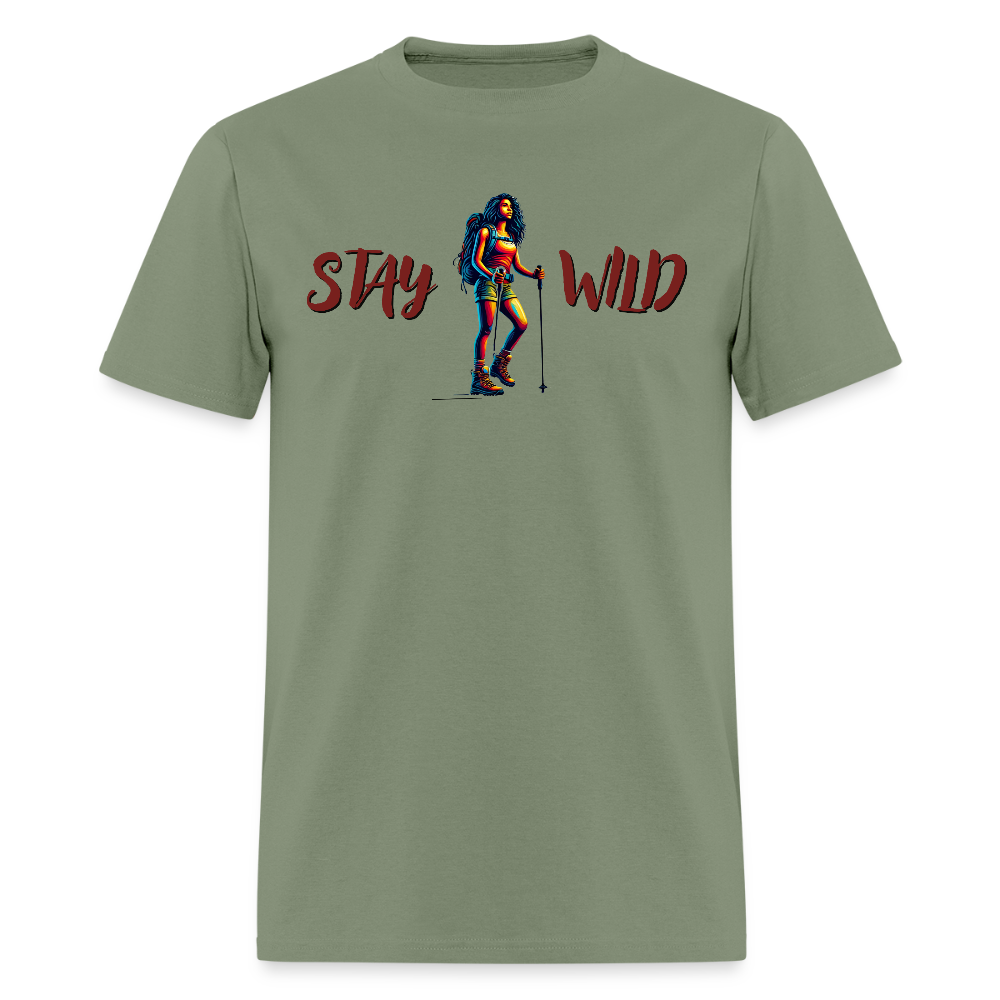Stay Wild - Unisex Classic T-Shirt - military green