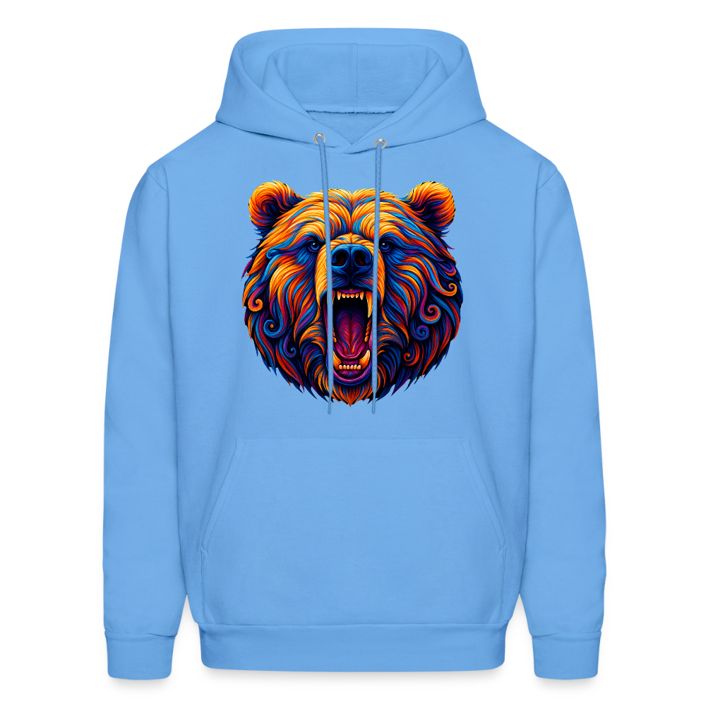 Psychedelic Bear - Unisex Hoodie - carolina blue
