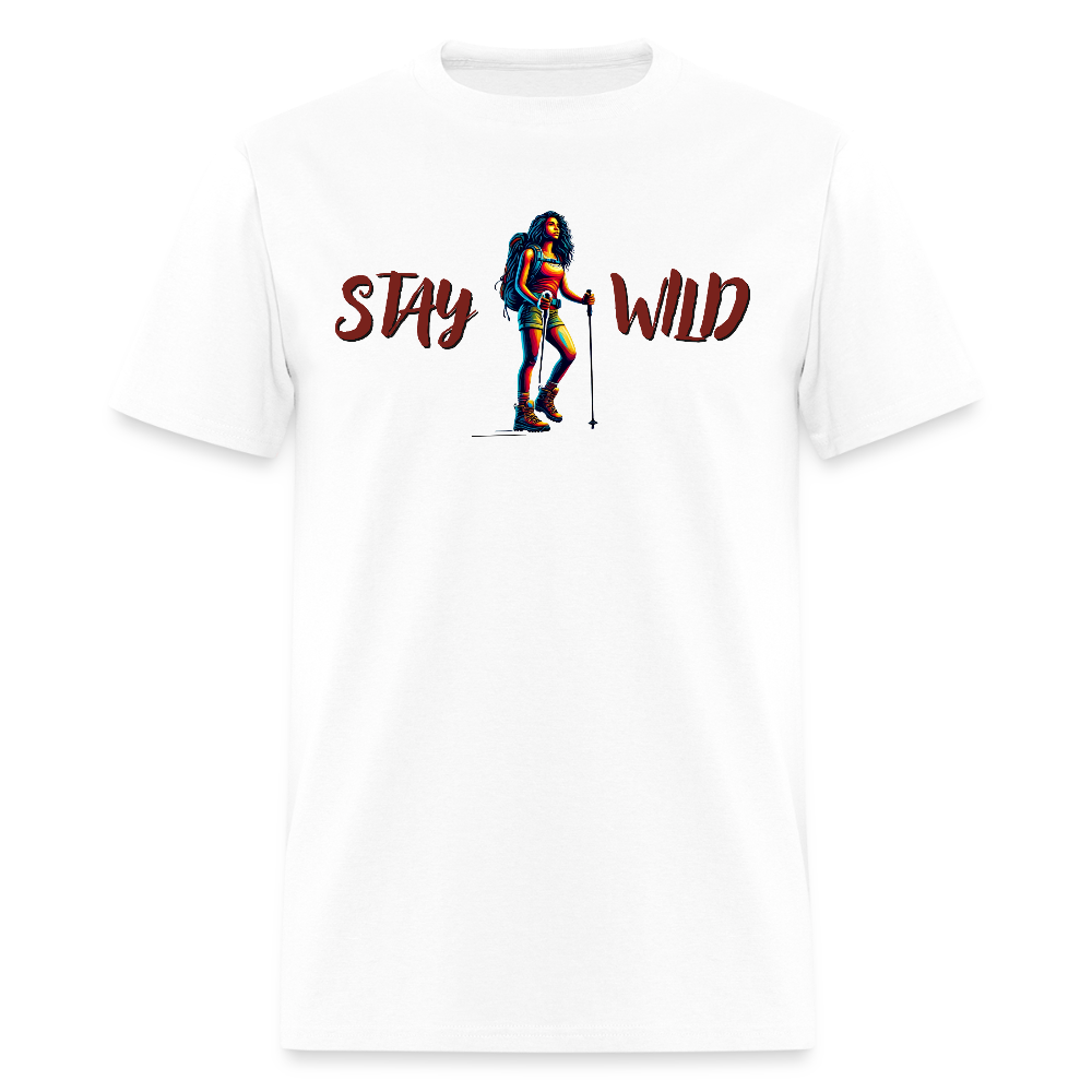 Stay Wild - Unisex Classic T-Shirt - white