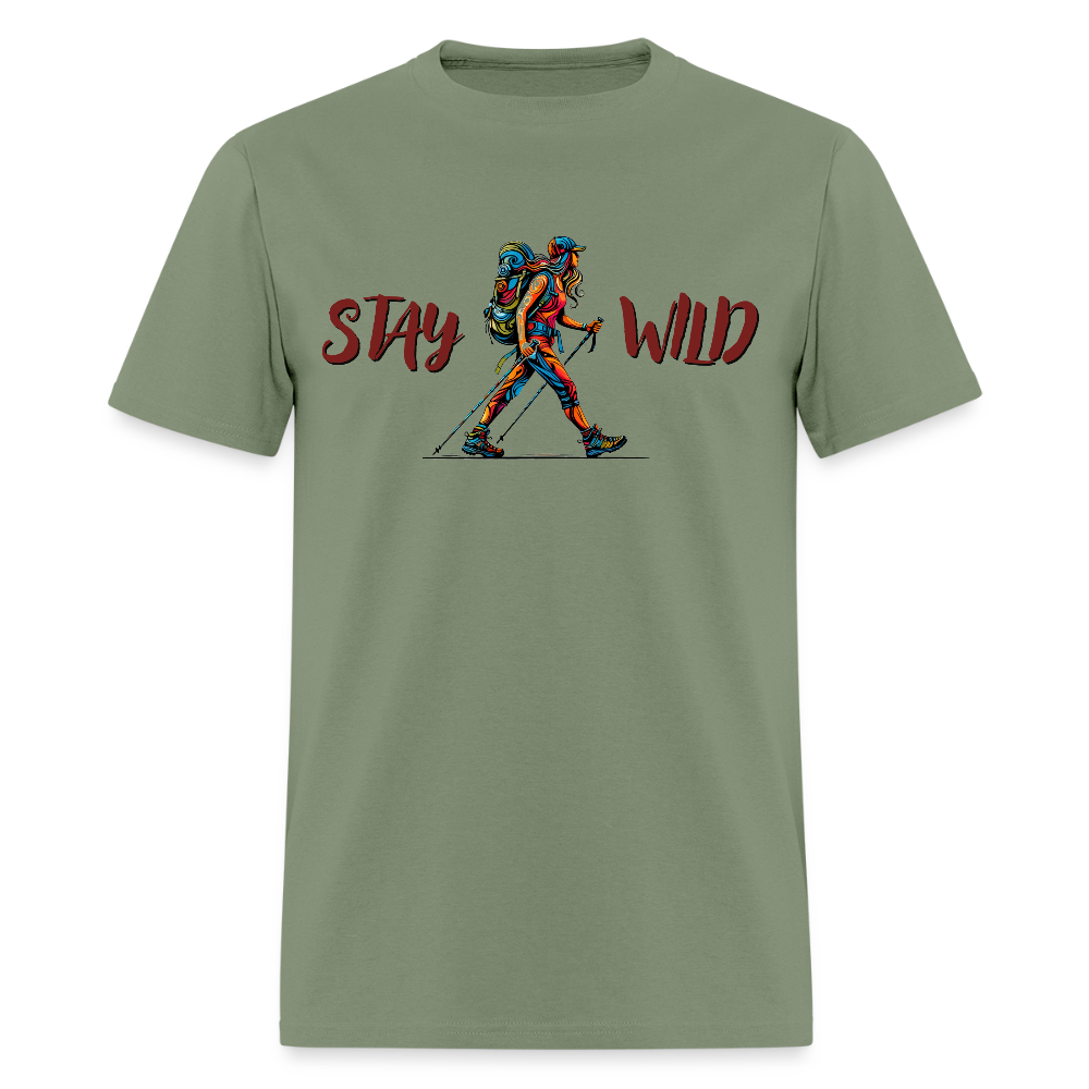 Stay Wild - Unisex Classic T-Shirt - military green