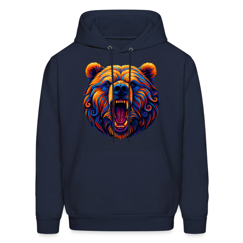 Psychedelic Bear - Unisex Hoodie - navy