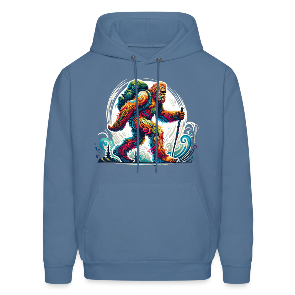 Psychedelic Bigfoot - Unisex Hoodie - denim blue