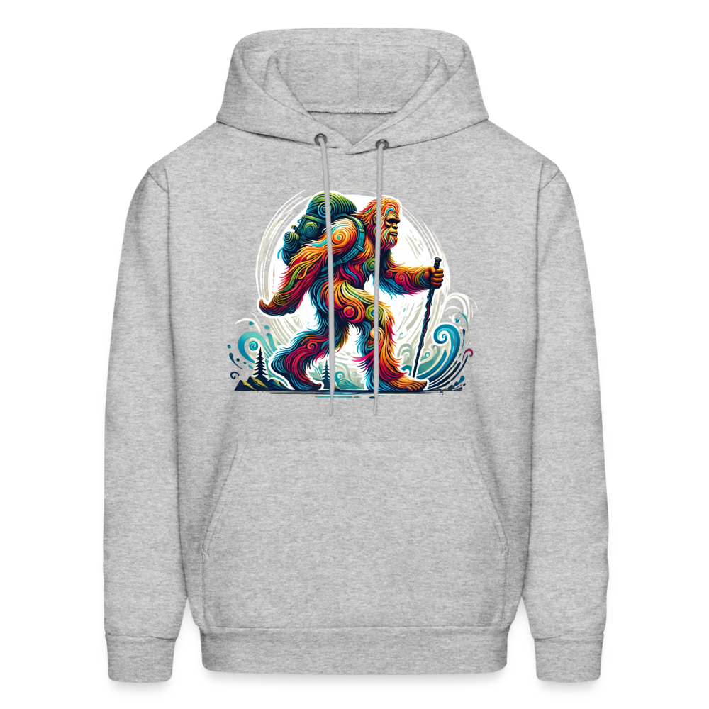 Psychedelic Bigfoot - Unisex Hoodie - heather gray