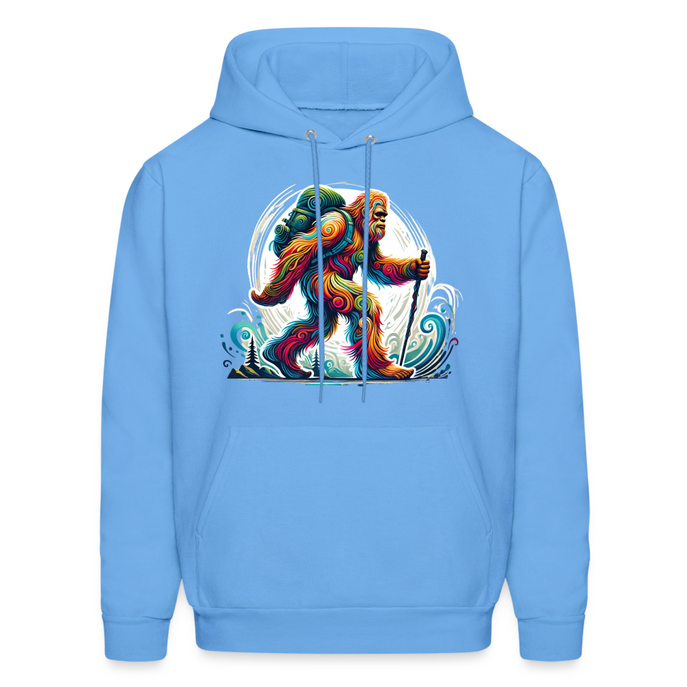 Psychedelic Bigfoot - Unisex Hoodie - carolina blue