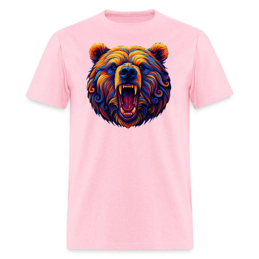 Psychedelic Bear - Unisex T-Shirt - pink