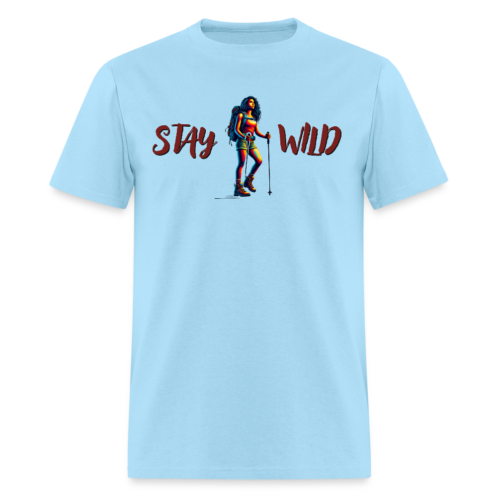 Stay Wild - Unisex Classic T-Shirt - powder blue