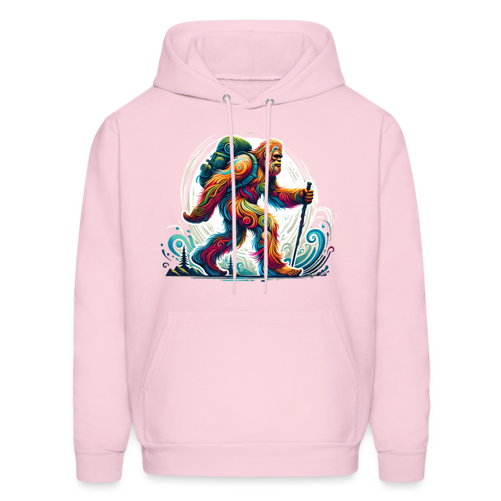 Psychedelic Bigfoot - Unisex Hoodie - pale pink