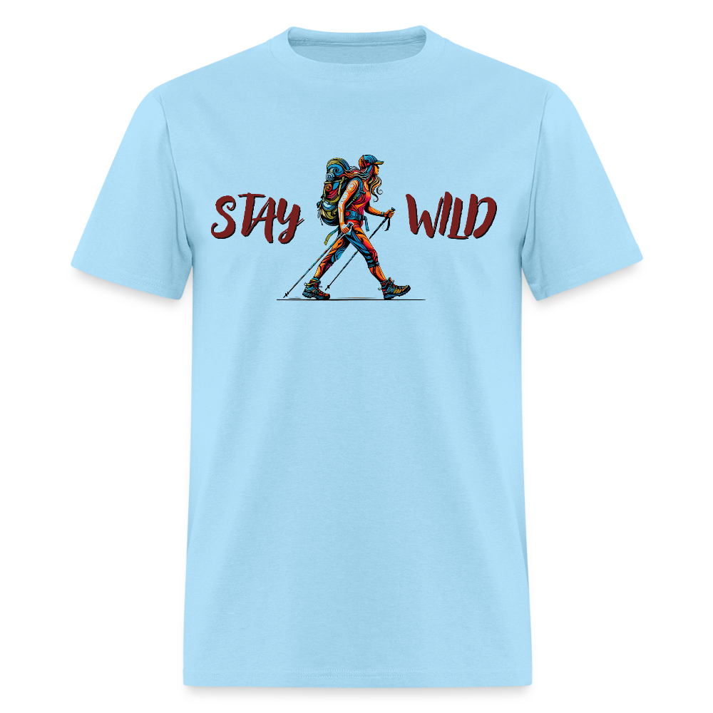 Stay Wild - Unisex Classic T-Shirt - powder blue