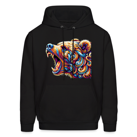 Psychedelic Bear - Unisex Hoodie - black